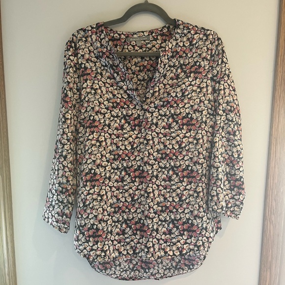 Daniel Rainn Multicolor Floral Blouse - Picture 1 of 3